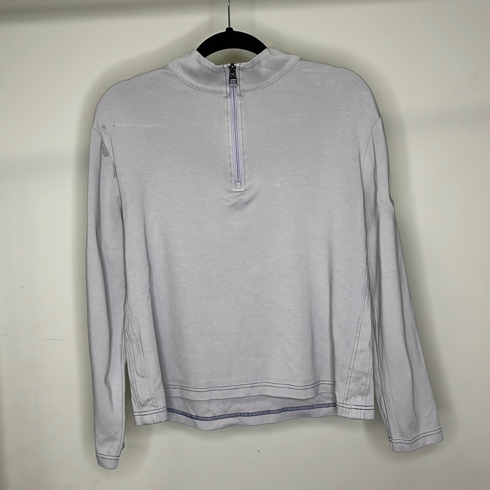 BUGATCHI QUARTER ZIP PULL OVER